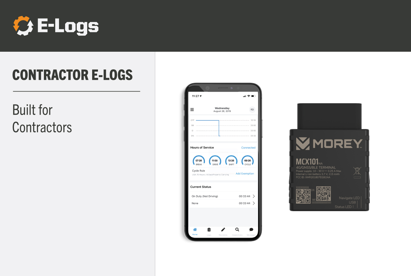 Contractors E Logs - MCX101