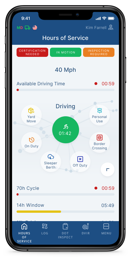Orion ELD (iOS Version)