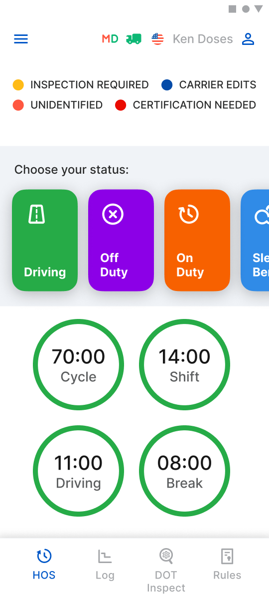 Zenith ELD (Android)