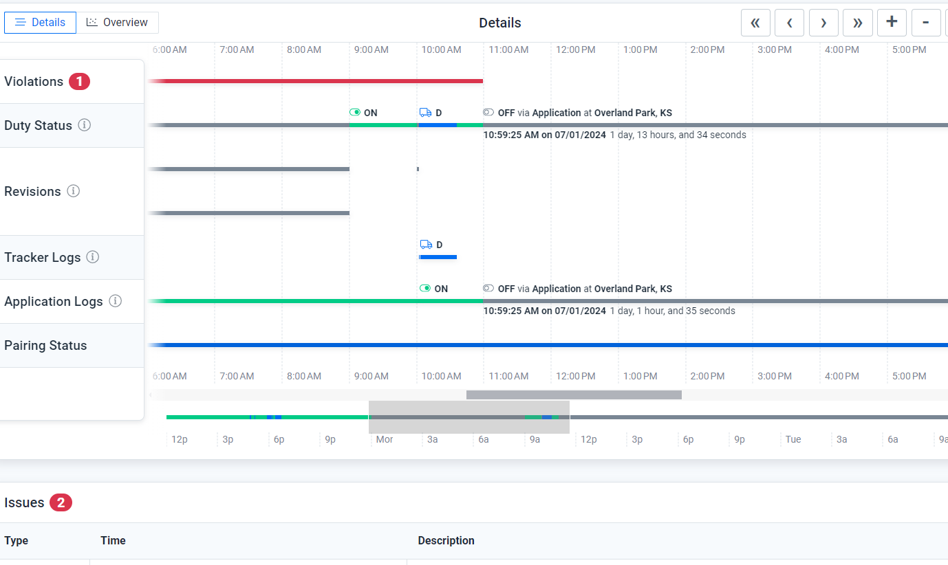 Contractors E Logs - FJ2500