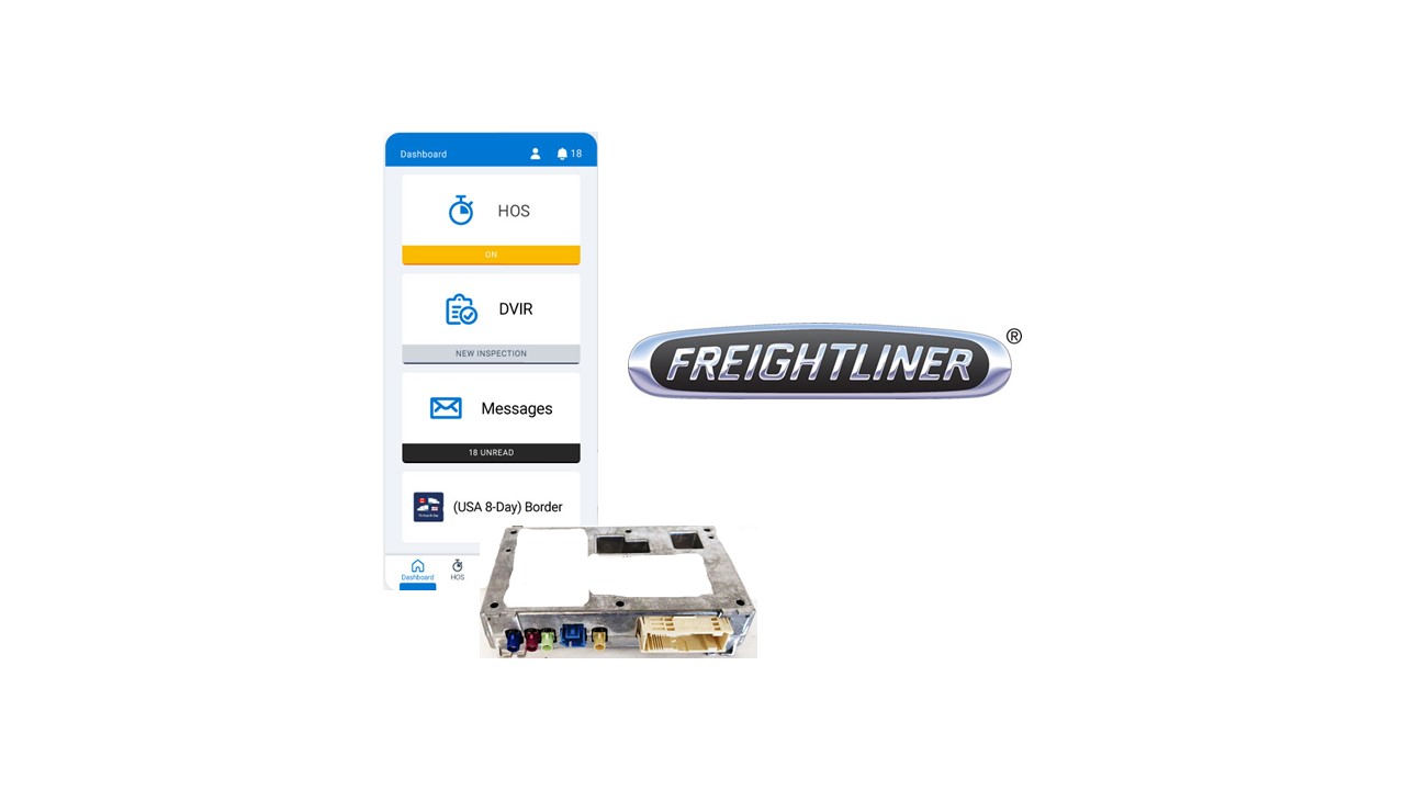 Geotab Drive for Freightliner Trucks