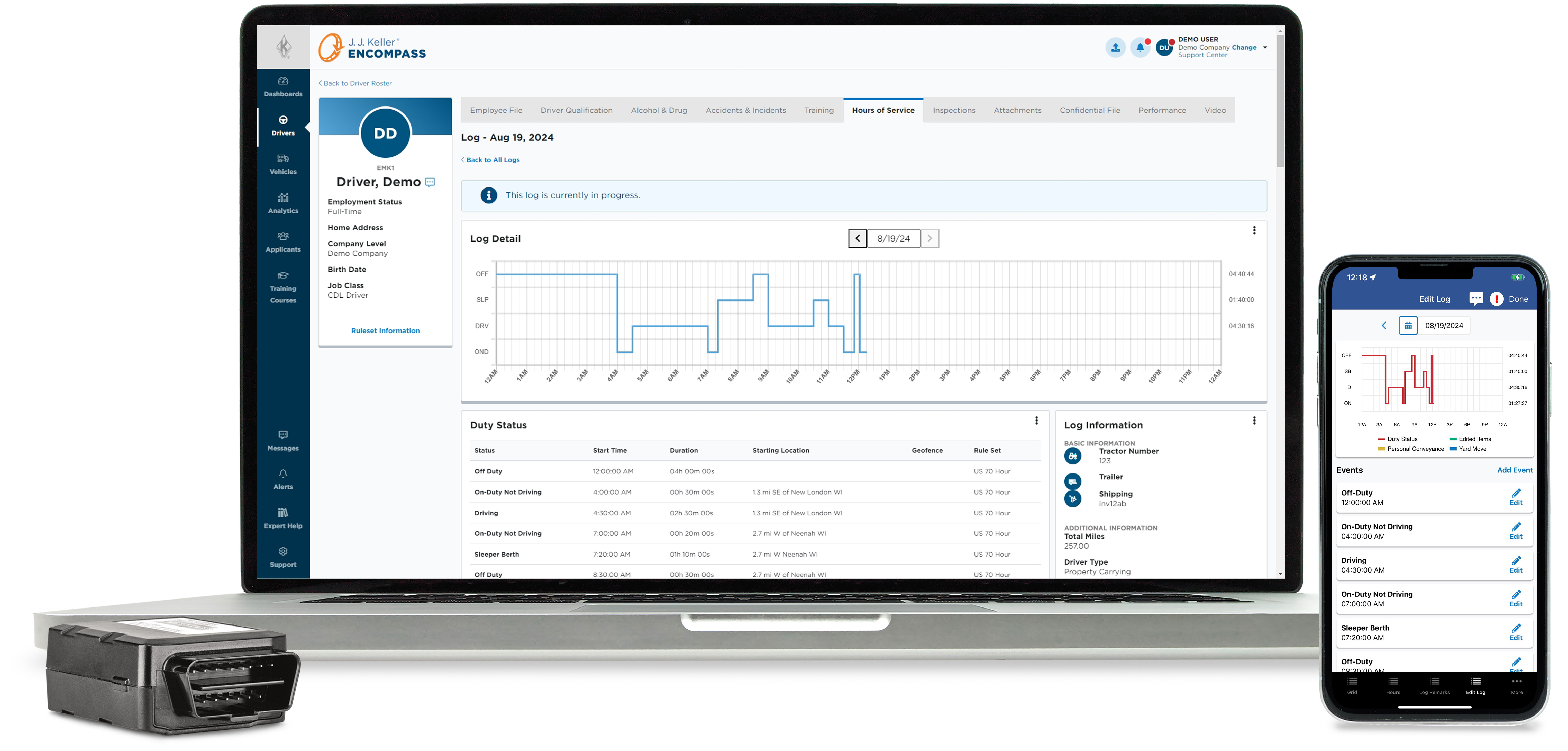 J. J. Keller ELD - iOS 3.0