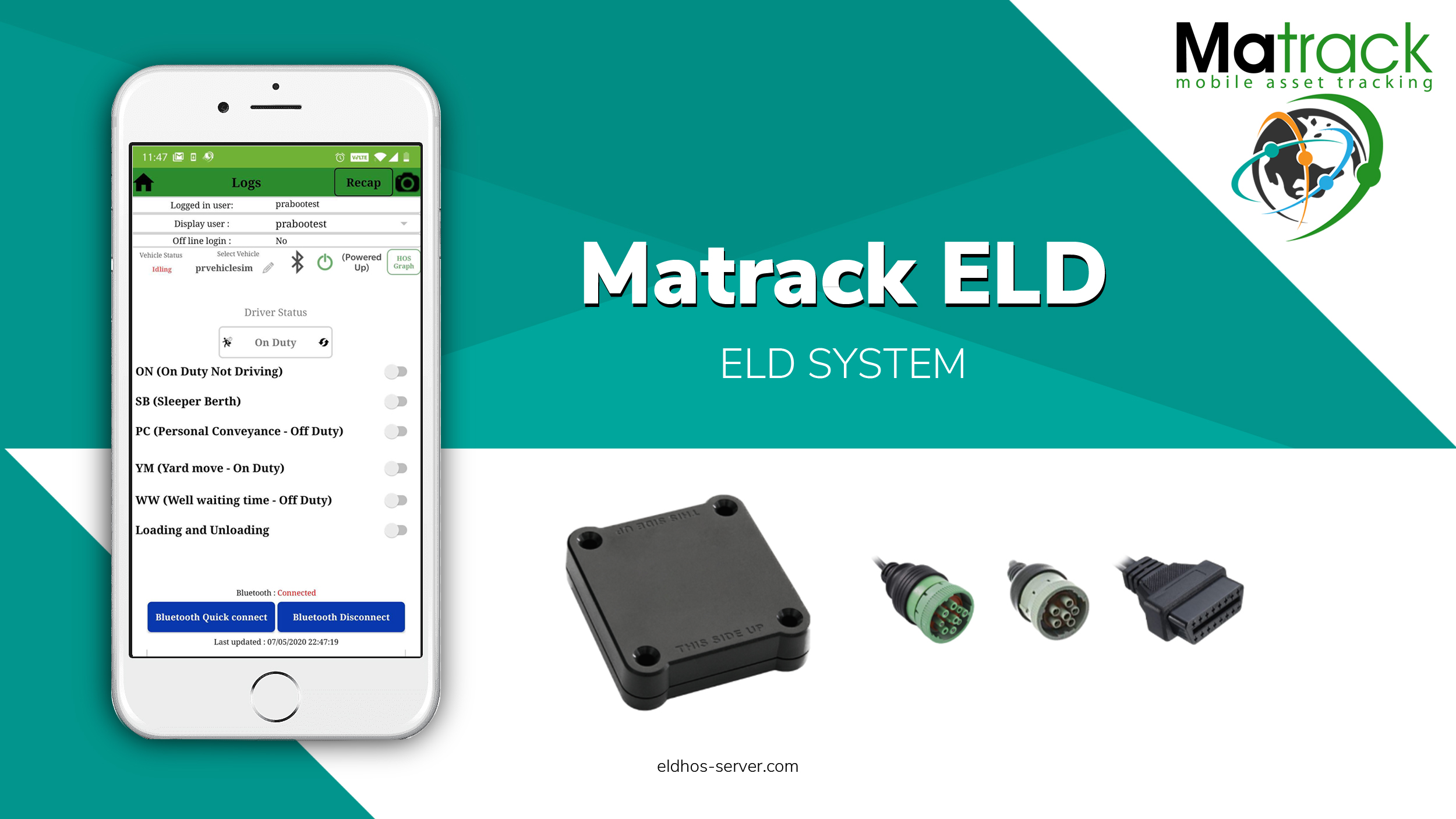Matrack ELD for iOS