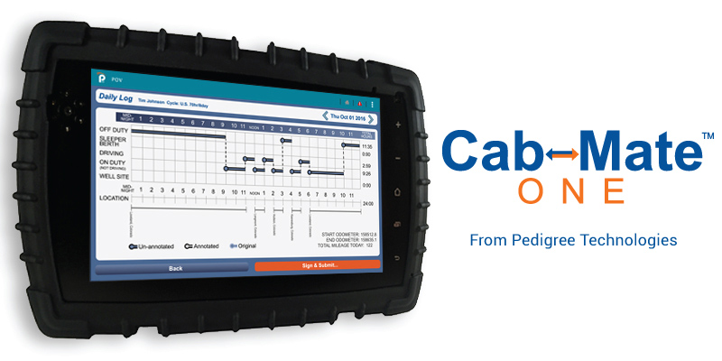 ELD Chrome Cab-Mate One by Pedigree Technologies