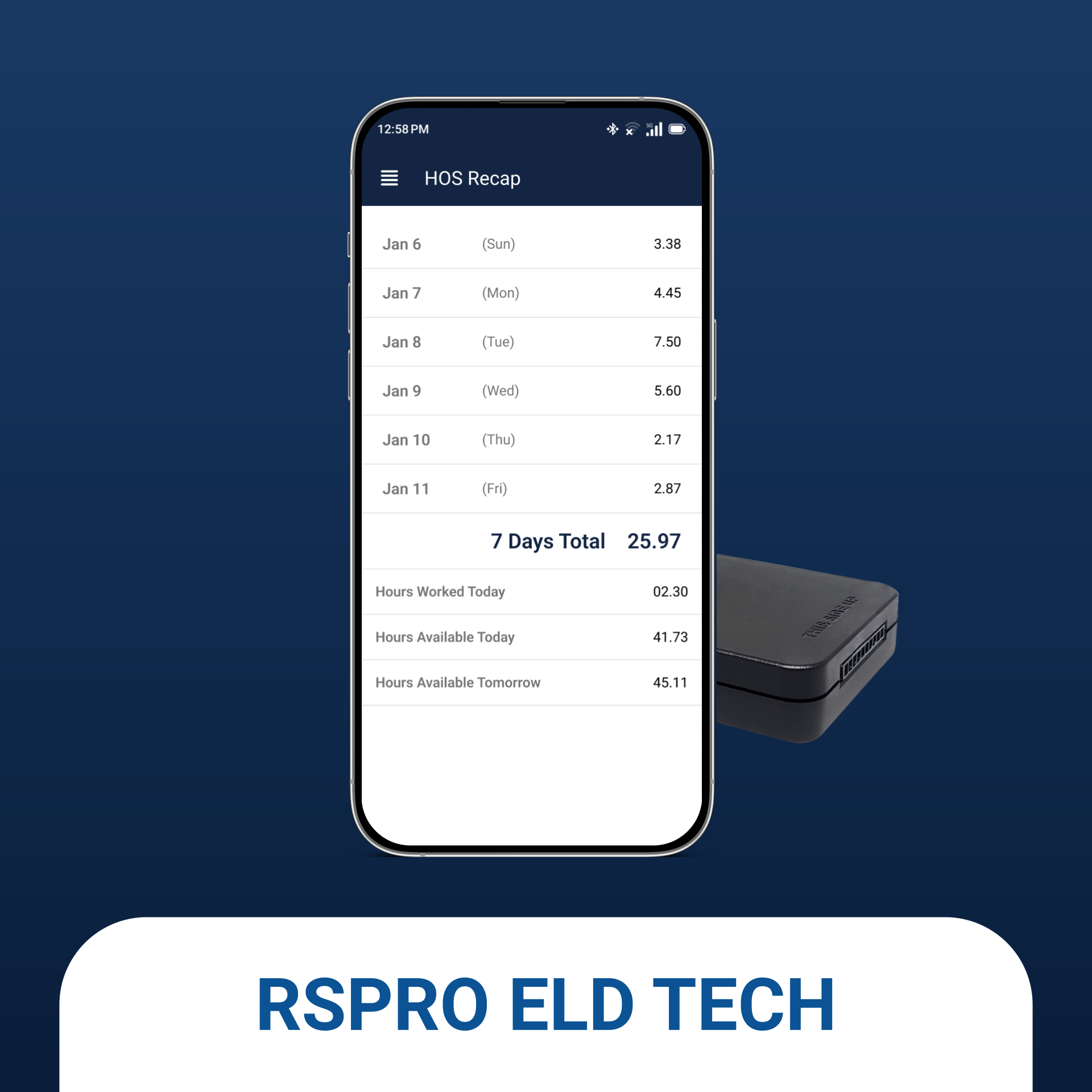 RSPRO ELD TECH