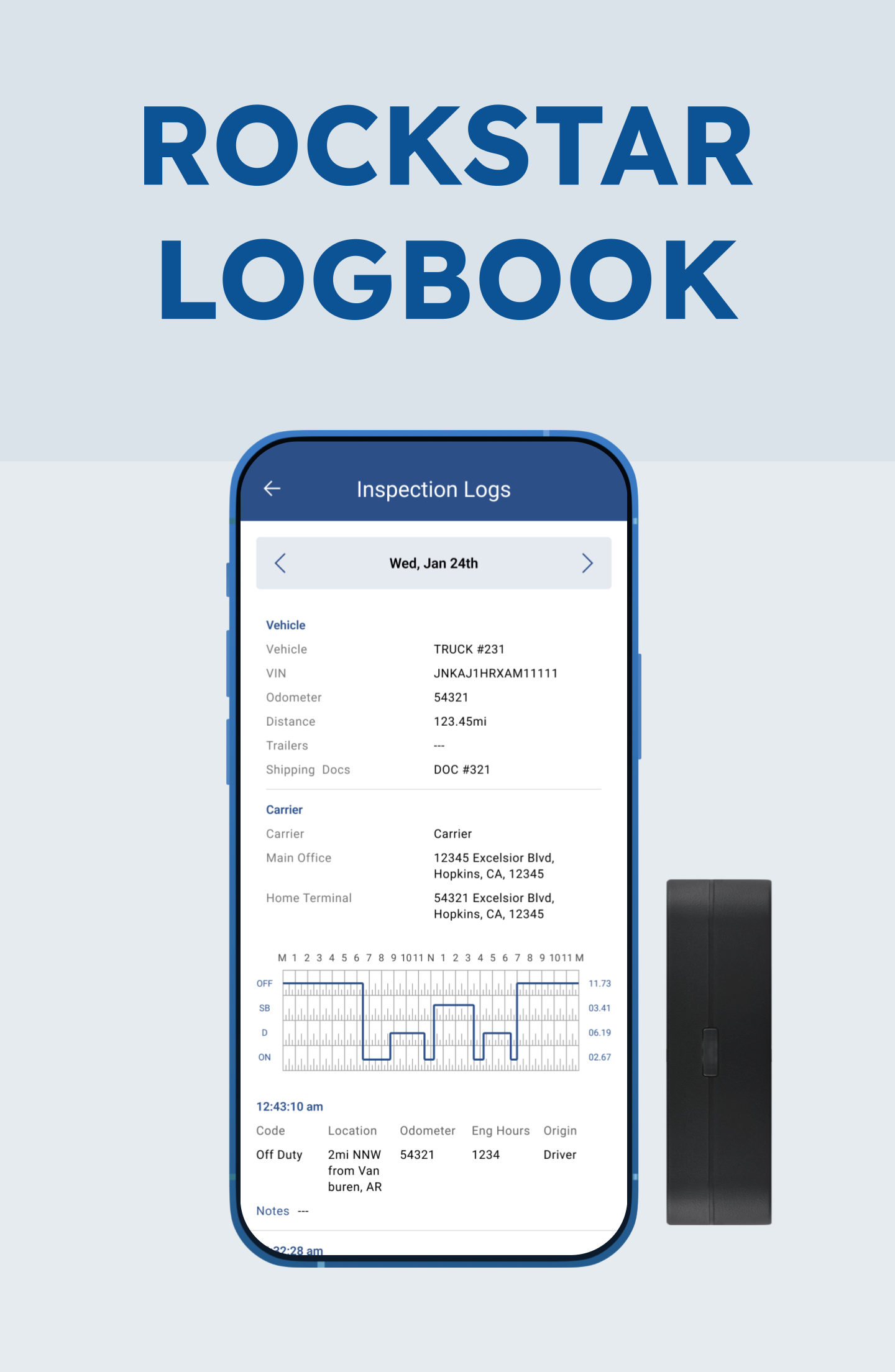 ROCKSTAR LOGBOOK